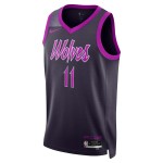 Maillot NBA Minnesota Timberwolves Naz Reid Nike 2025-26 City Edition Noir Swingman - Homme